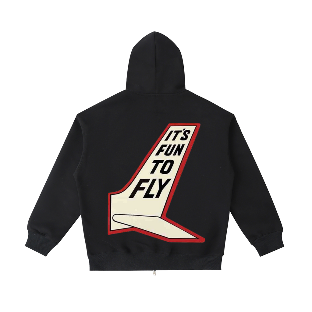The Airport Zip-Up Hoodie